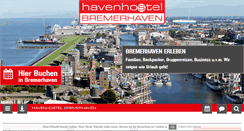 Desktop Screenshot of havenhostel-bremerhaven.de